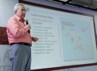 Anuncian 10 nuevas rutas de vuelos comerciales para Sinaloa