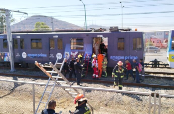 Se descarrila vagón de Línea 1 del Tren Ligero de Guadalajara, Jalisco