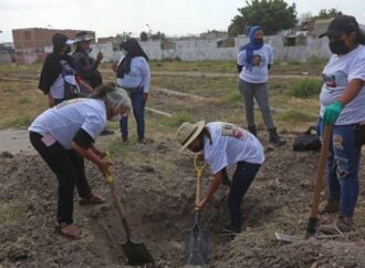 Madres Buscadoras de Jalisco informaron que encontraron restos humanos en una cubeta de pozole