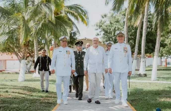 Nayarit y México confían en el valor de la Armada