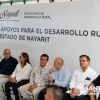 Entregan Apoyos para el Desarrollo del Estado de Nayarit al sector agrícola y pesquero de Santiago Ixcuintla