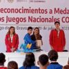 Entrega Evelyn Salgado reconocimiento a medallistas de los Juegos Nacionales CONADE 2023