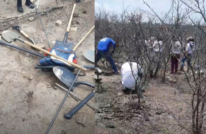 Madres Buscadoras hallan más de 20 cuerpos en mega fosa de Tlajomulco, Jalisco