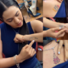 Góbernadora  de Colima presume tatuajes y olvida la violencia