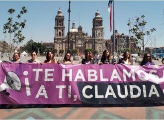 Claudia no apoya al feminismo y es la base de su campaña