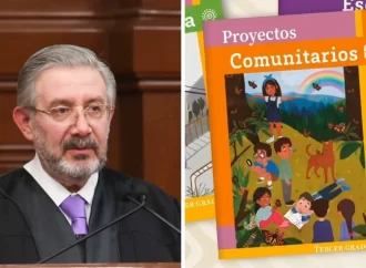 Arremete AMLO contra ministro Luis María Aguilar por frenar distribución de libros de texto