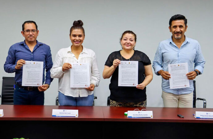 Firman convenido Seidum y Tecnológico  para colaborar  en lo académico, científica y  en la tecnológia