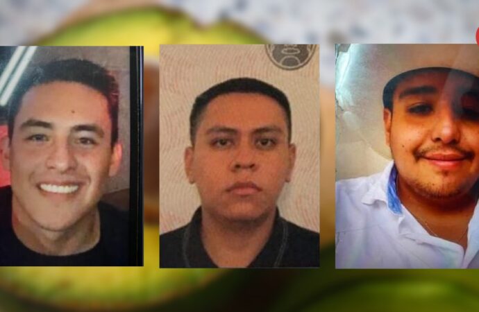 Se reportan la desaparición de tres jóvenes michoacanos que  fueron a entregar un cargamento de aguacate a Jalisco