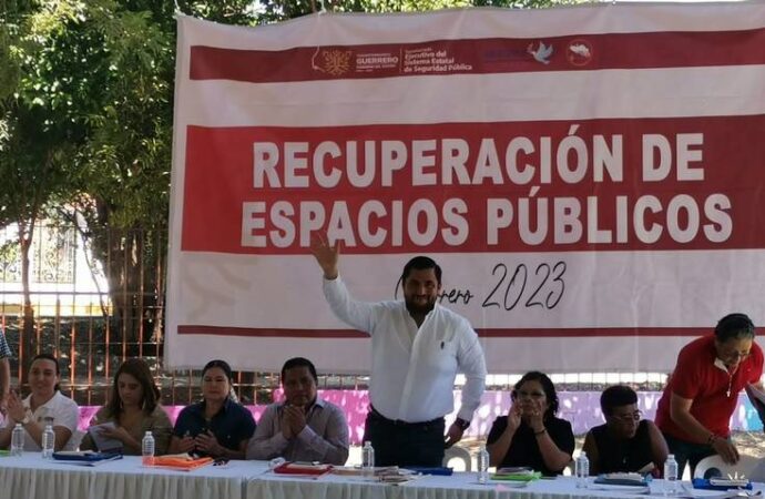 Inicia en Guerrero programa de Recuperación de Espacios Públicos libres de violencia