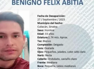 Desaparece hermano de ex titular de la Comisión de Búsqueda de Personas de Sinaloa