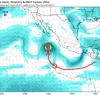 Advierten pronósticos que ciclón Pilar podría enfilar con rumbo hacia Nayarit