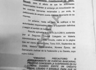 Amparo judicial agudiza tensión entre gobiernos morenistas en Nayarit