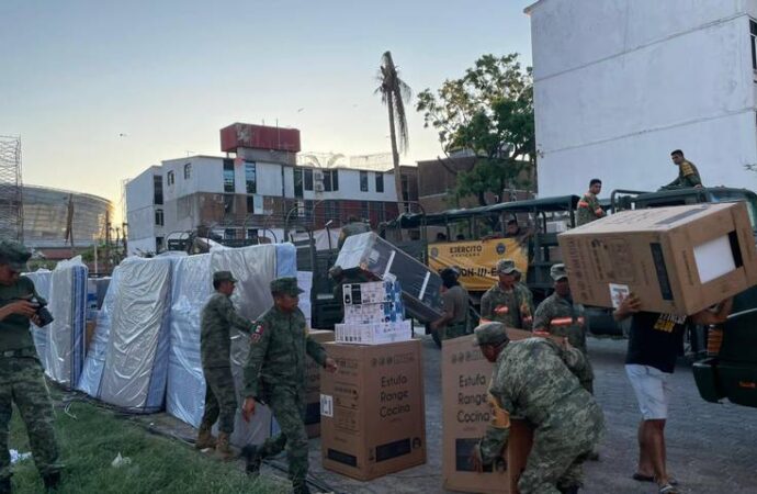 Electrodomésticos para ayudar a los damnificado por Otis serán comprados a China