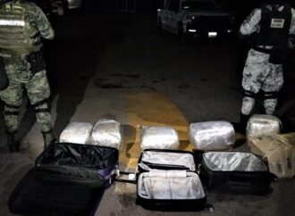 Detienen a dos individuos en Michoacán por transportar marihuana en autobús