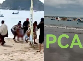 Emiten bandera Morada en playas tras ataque de tiburón en Jalisco