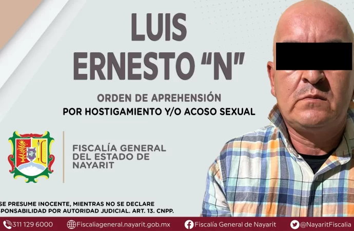 Detienen  a acosador sexual Luis Ernesto