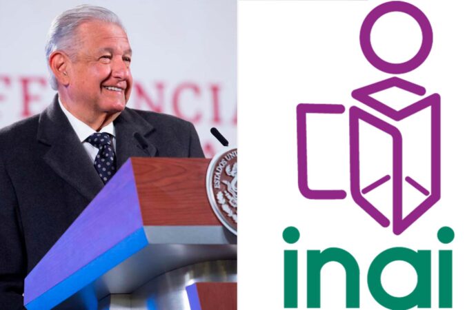 AMLO propone utilizar presupuesto del INAI